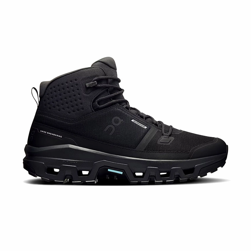 Men's Cloudrock Mid Waterproof Black/Black