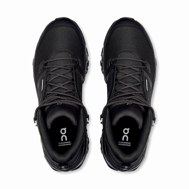 Men's Cloudrock Mid Waterproof Black/Black