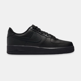 mens nike air force 1 low (black)