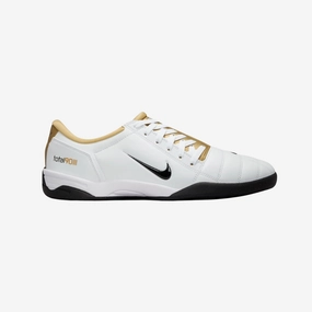 mens nike t90 sp (white/black/gold metallic)