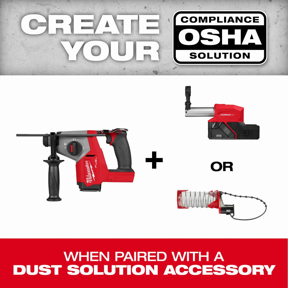 Milwaukee 2908-20 M18 FUEL 18V 5/8" SDS Plus Rotary Hammer - Bare Tool