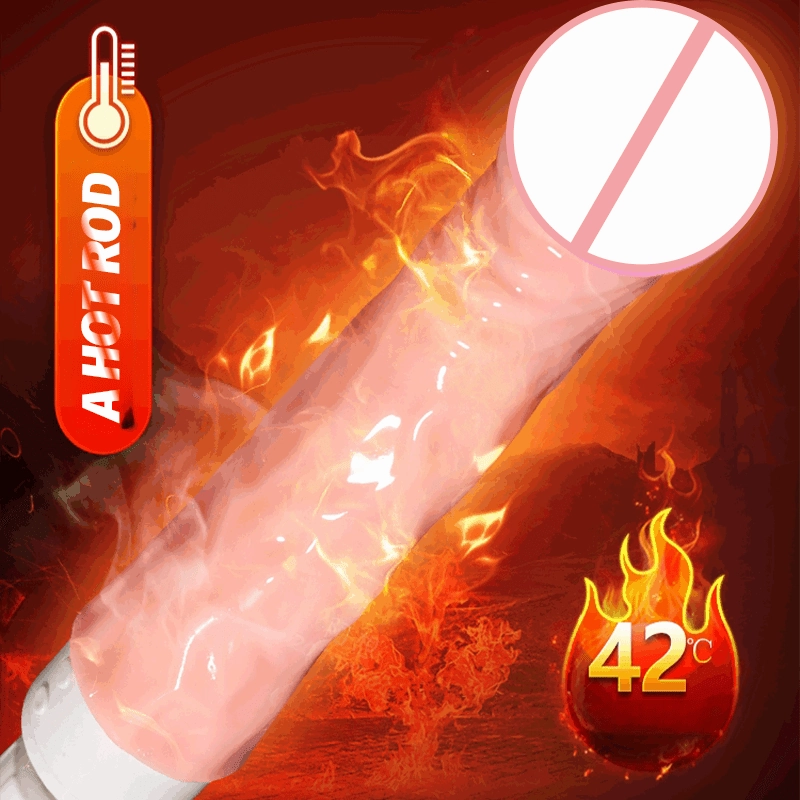 MizzZee Tiger-Type Cannon Heating Automatic Retractable Vibrator