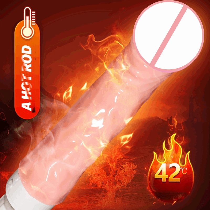 MizzZee Tiger-Type Cannon Heating Automatic Retractable Vibrator