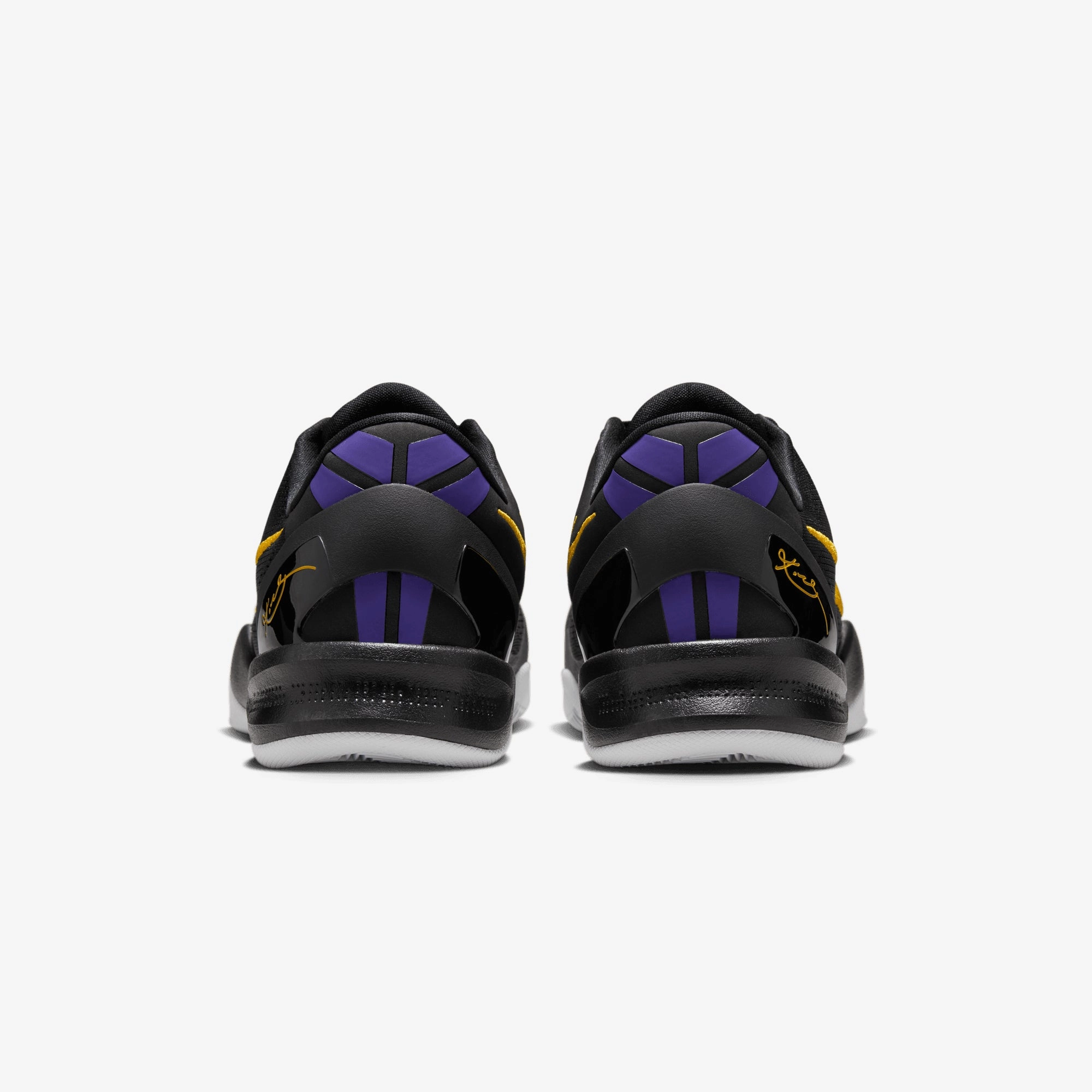 NIKE | KOBE BRYANT KOBE VIII PROTRO { BLACK/UNIVERSITY GOLD-WHITE-COURT PURPLE