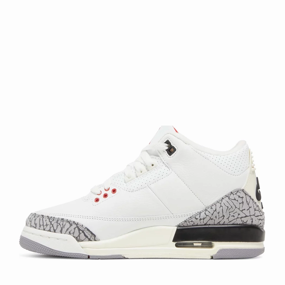 NIKE AIR JORDAN3 RETRO WHITE CEMENT REIMAGINED GS