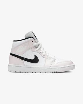 NIKE AIR JORDAN 1 MID WMNS BARELY ROSE VIOLET (NEW)