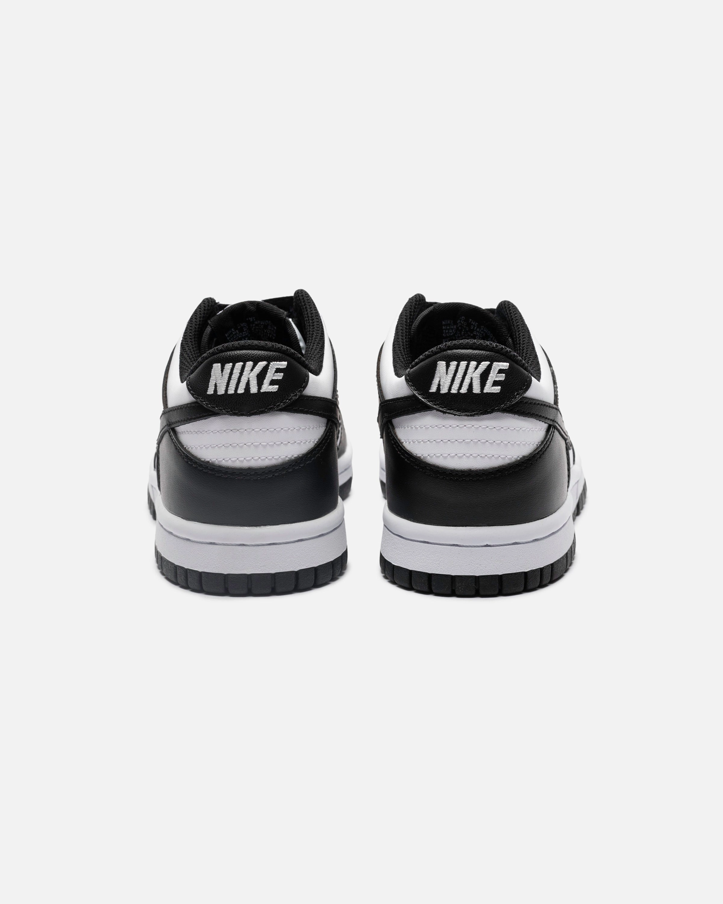 NIKE GS DUNK LOW - WHITE/ BLACK