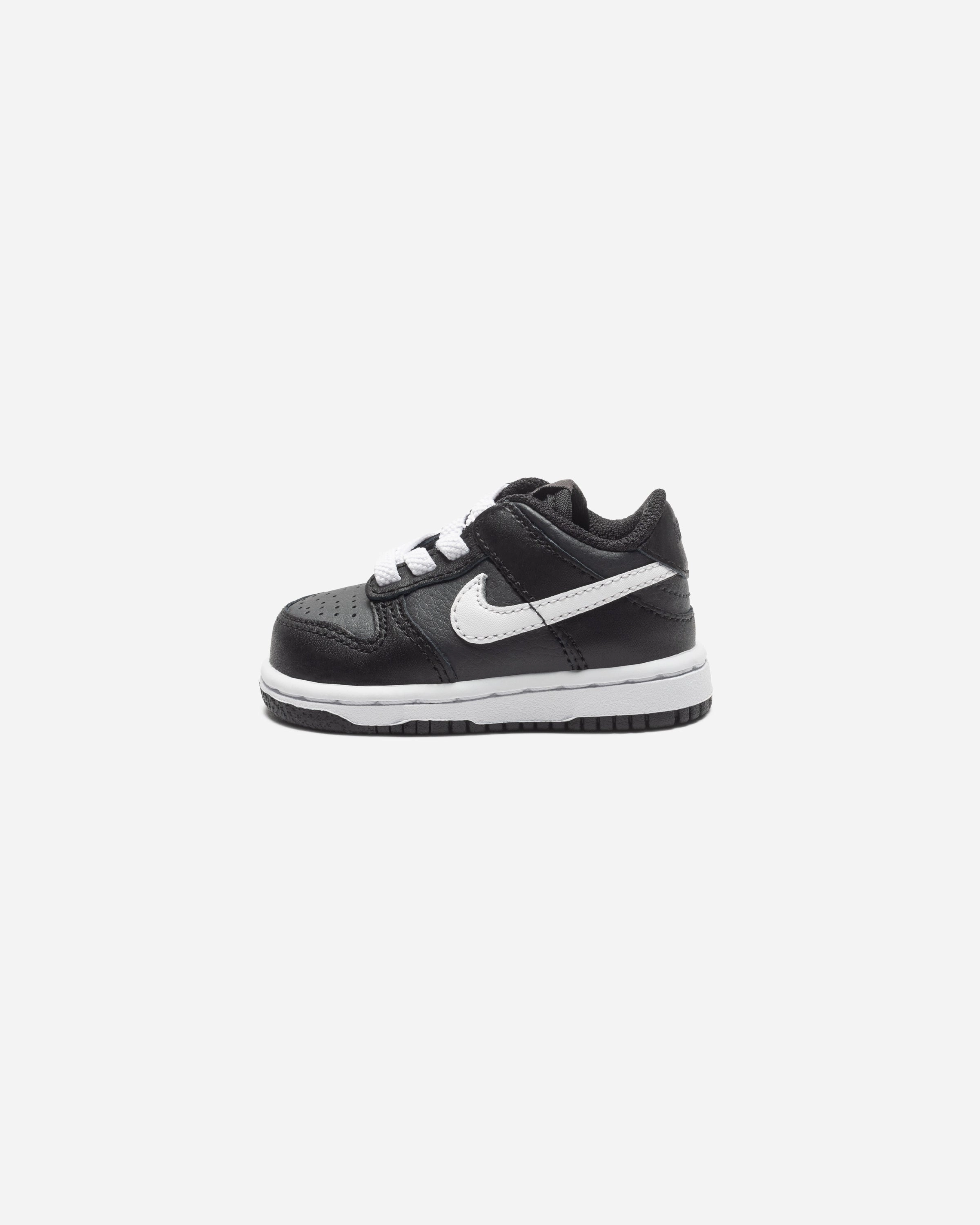 NIKE TD DUNK LOW - BLACK/ WHITE/ OFFNOIR