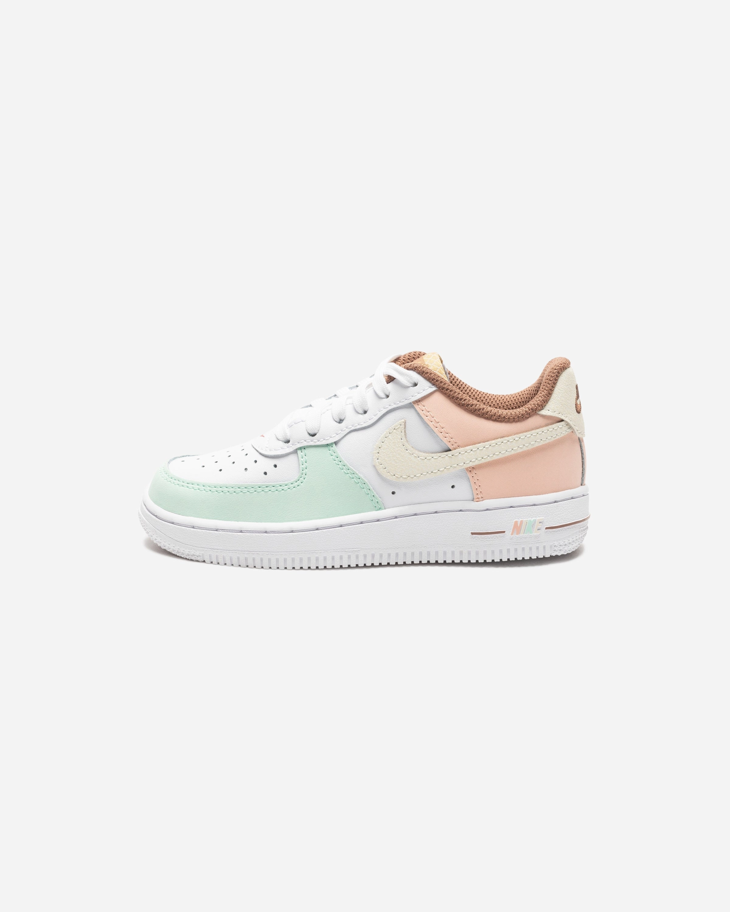 NIKE TD FORCE 1 LV8 - WHITE/ COCONUTMILK/ MINTFOAM