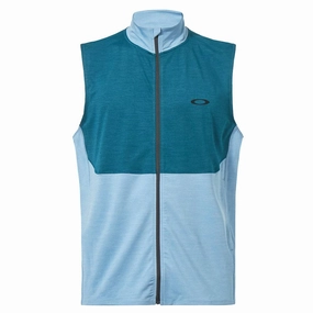 Oakley Gravity Range Golf Vest Stonewash Blue Heather - FW23 Men