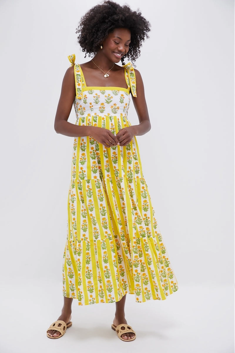 Pink City Prints Buttercup Athens Dress