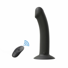 Remote Control Silicone Strap On Vibrator for Couples