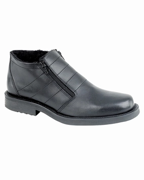 Roamers Mens Twin Zip Thermal Lined Boots
