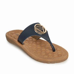 Senorita Casual Blue Slipper For Women CH-509 By Liberty
