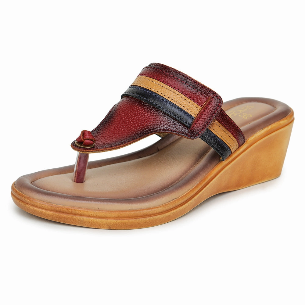 Senorita Casual (Cherry) Sandals For Women MDL-22 By Liberty