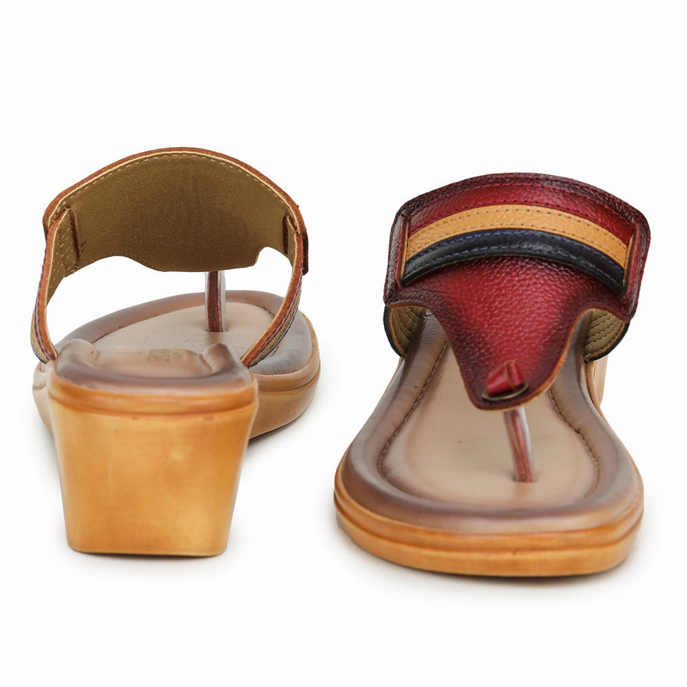 Senorita Casual (Cherry) Sandals For Women MDL-22 By Liberty