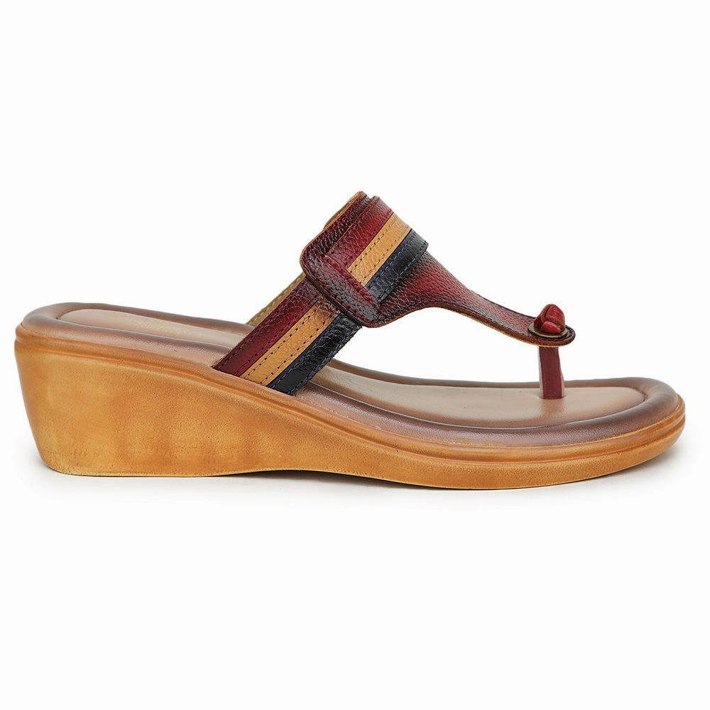 Senorita Casual (Cherry) Sandals For Women MDL-22 By Liberty