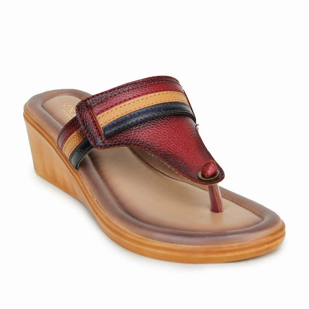 Senorita Casual (Cherry) Sandals For Women MDL-22 By Liberty