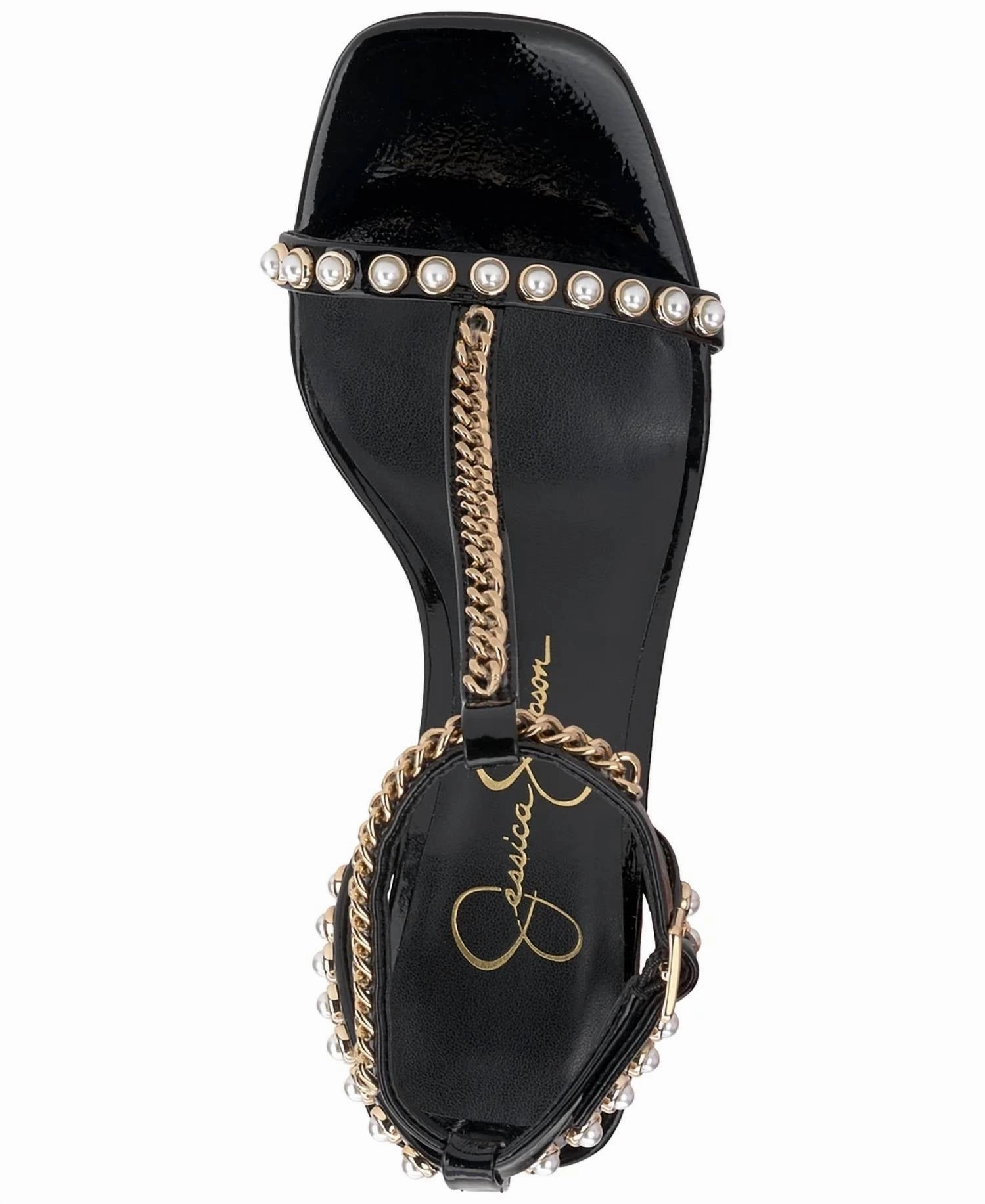Siven High Heel Sandal In Black