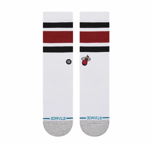 Stance Miami HEAT Stripe Logo Sock