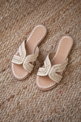 Sunny Destiny Beige - Slippers