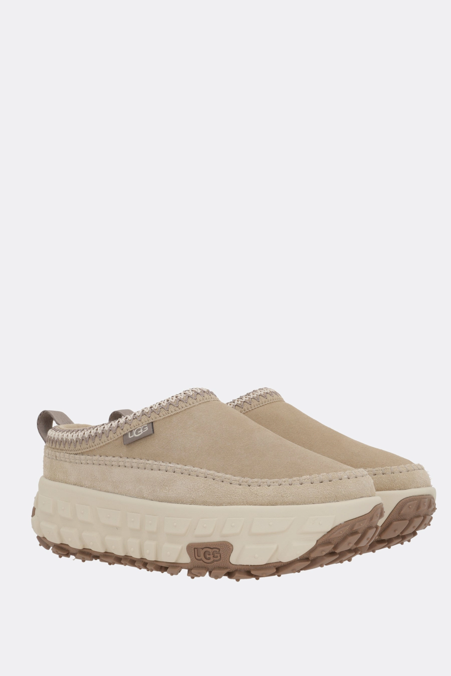 Venture Daze flatform slippers in suede