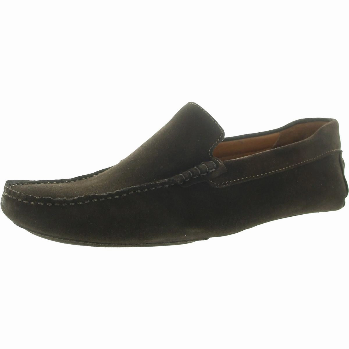 William House Loafer Mens Contrast Trim Leather Loafer Slippers