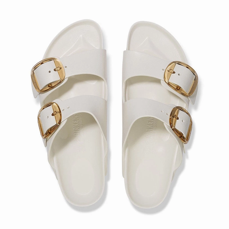Women's Arizona Big Buckle EVA Narrow Eggshell