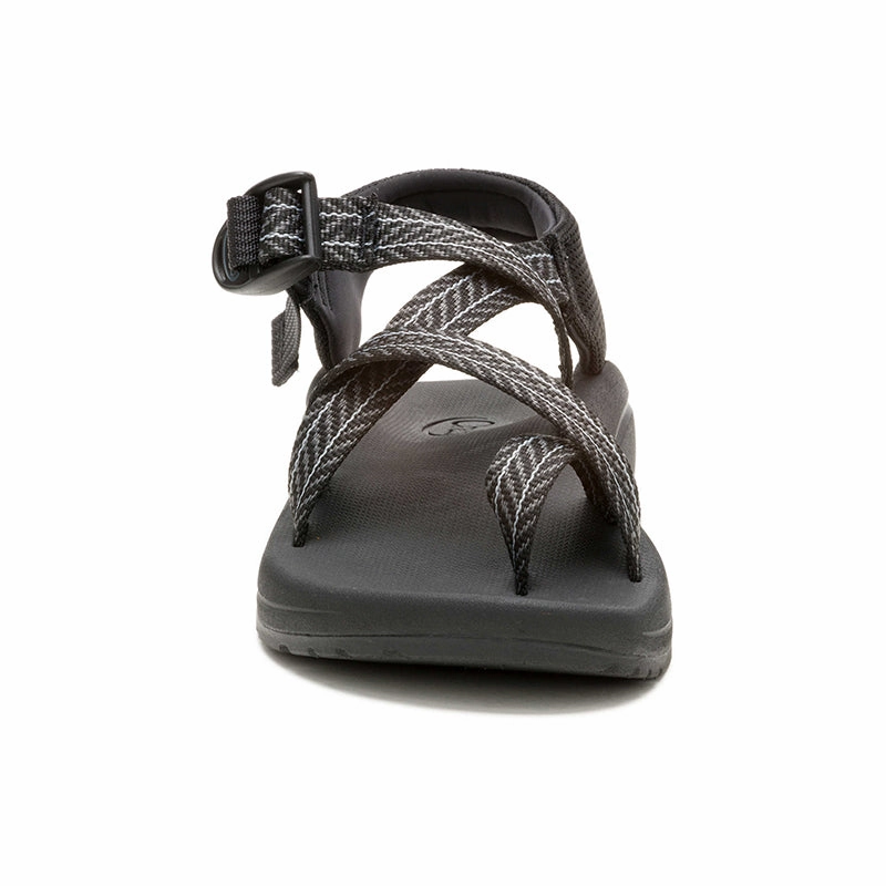 Women's CushZ Toe Loop Frond Black