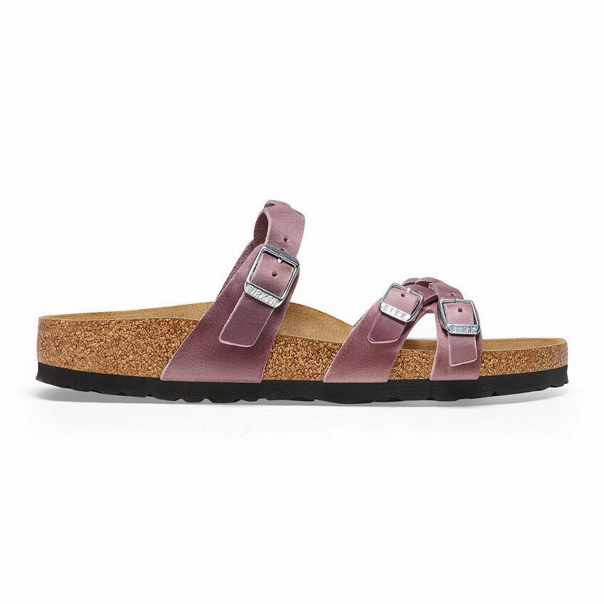 Women's Franca Braid Lavender Oiled Leather