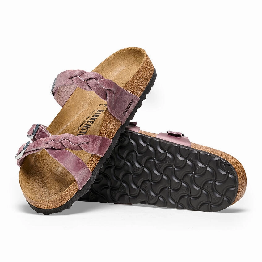 Women's Franca Braid Lavender Oiled Leather