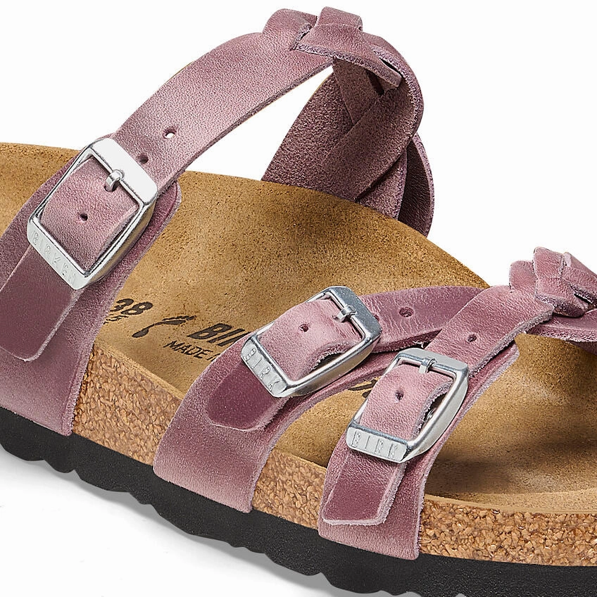 Women's Franca Braid Lavender Oiled Leather