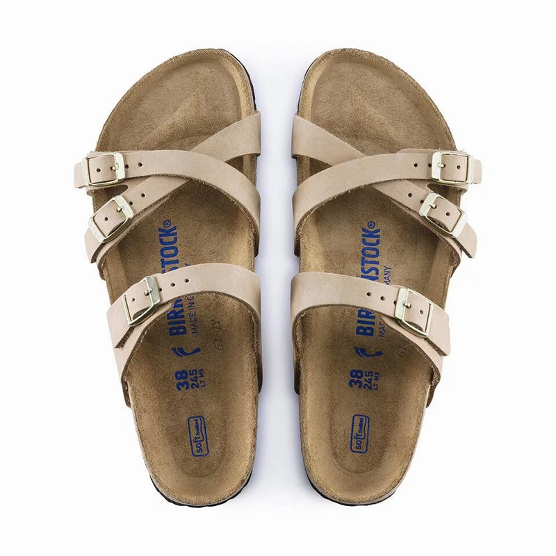 Women's Franca Soft Footbed Sandcastle Nubuck