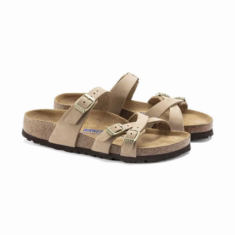 Women's Franca Soft Footbed Sandcastle Nubuck