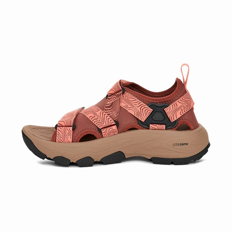 Women's Grandview Max Sandal Mahogany/Blooming Dahlia