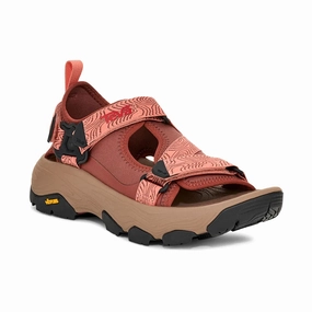 Women's Grandview Max Sandal Mahogany/Blooming Dahlia