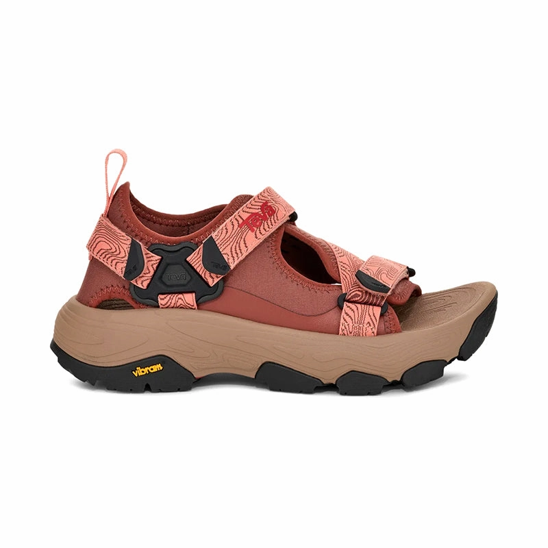 Women's Grandview Max Sandal Mahogany/Blooming Dahlia